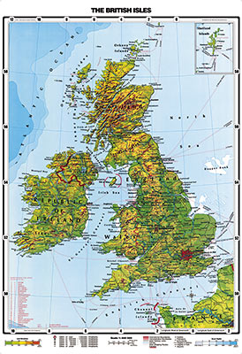 preview one of XXL British Isles phy. by Wenschow