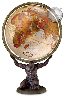preview one of Atlas - Model 37600 (Bronze Metallic, Raised-Relief)