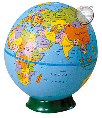 preview one of 9 Inch First Globe, Clearview Base - Packaging Unit = 12 pcs.