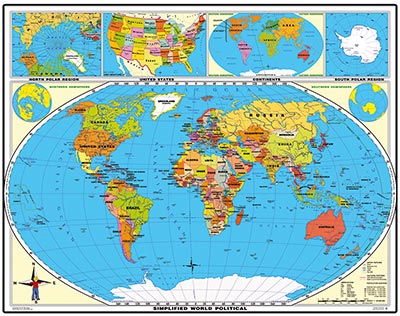 preview one of XXL Simpl. World pol./ USA pol. (Combo) (Wenschow)