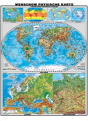 preview one of Die Erde, Europa und Deutschland physisch