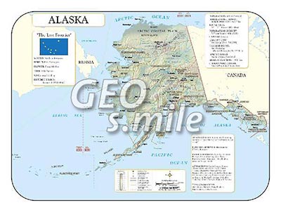 preview one of Alaska Wall Map