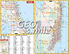 Florida Southeast Region Wall Map
