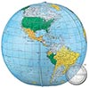 Inflate-A-Globes (Light Blue Political Globe)