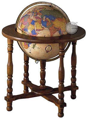 preview one of Springfield Globe, antique, illuminated