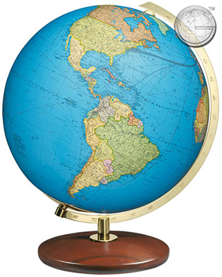 preview one of COLUMBUS DUO Illuminated Globe Model 205156
