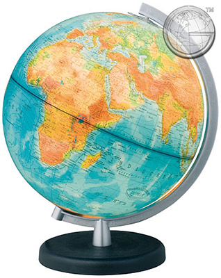 preview one of COLUMBUS DUPLEX Illuminated Globe Model 402611
