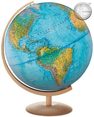 preview one of COLUMBUS PANORAMA Illuminated Globe Model 483455