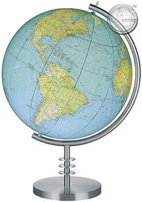 preview one of COLUMBUS DUO Illuminated Globe Model 2011181