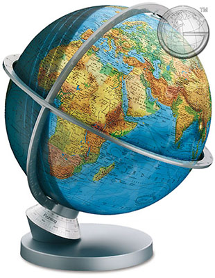preview one of NEW: COLUMBUS DUPLEX PLANET EARTH Globe Model 423052-9