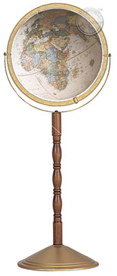 preview one of Lawson Globe, antique, raised relief