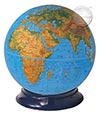 12 Inch Physical Plastic Globe, Clearview Base