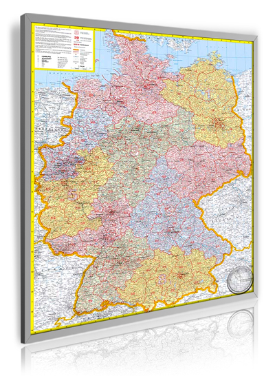 preview one of Postcode map Germany