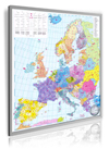Zipcode map Europe