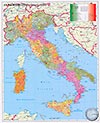 Postcode map Italy