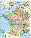 Departmentmap France