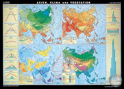 preview one of Asia, Climate and Vegetation - German Edition (S)